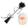 Leather Paddle Spank Whip Erotic Sex Toy Sex Play Feather Spanking Paddle Couple