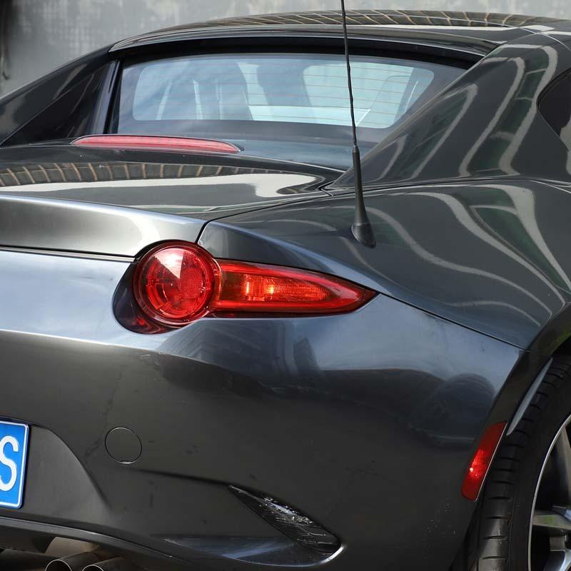 Exterior Car Accessories For Mazda MX-5 Miata ND 2016-2026 PVC Black Car Rear Tail Headlights Light Film Sticker