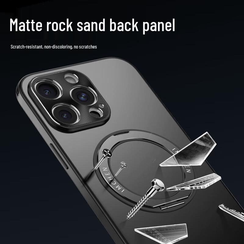 IM-CHEN Вращающаяся на 360° магнитная подставка-держатель Чехол для iPhone