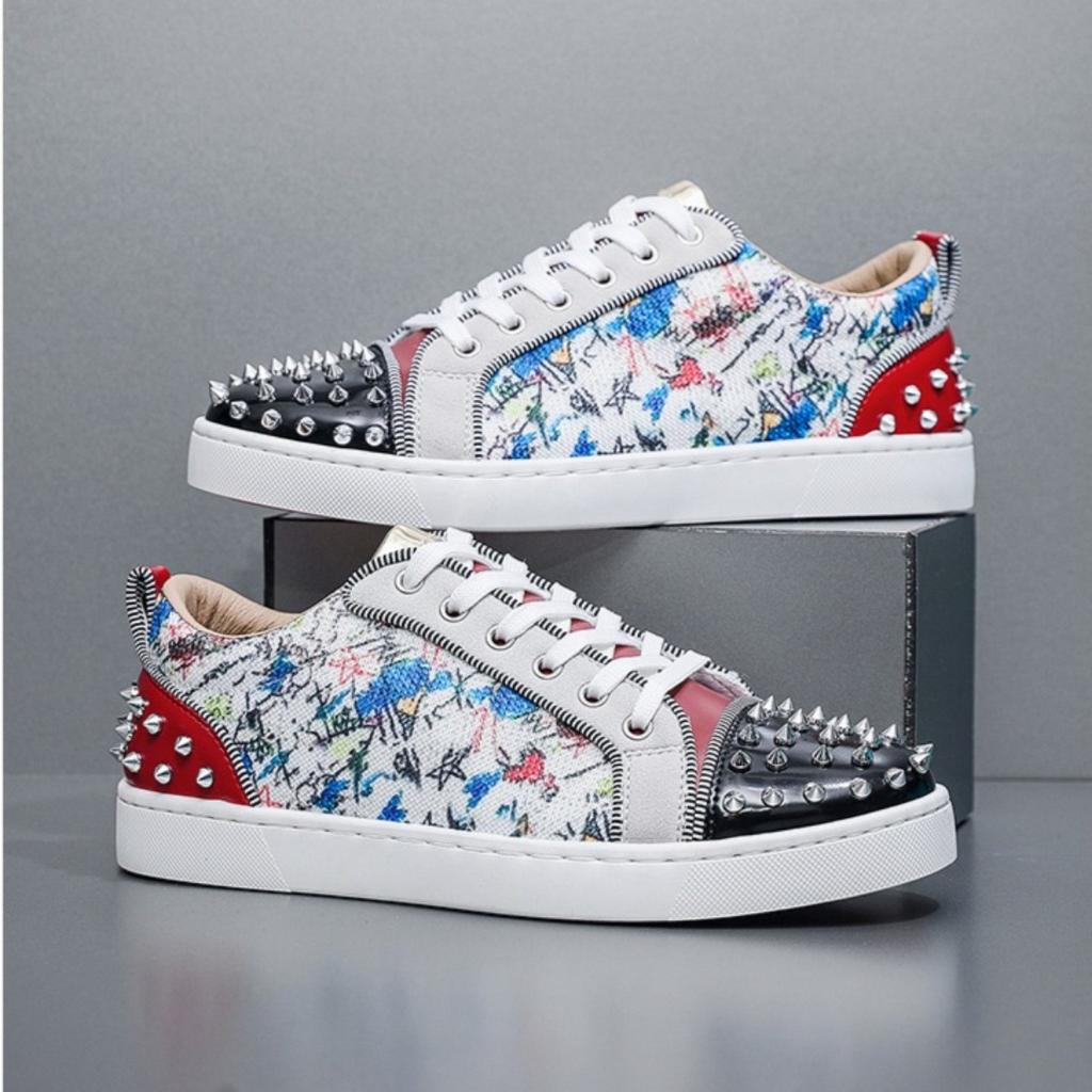 Туфли для доски, Мужская обувь, Обувь с заклепками, Повседневная обувь, Дышащая обувь, Спортивная обувь