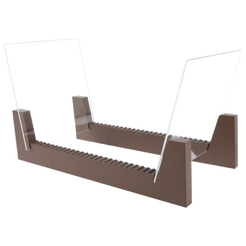 Стойка для хранения виниловых пластинок и компакт-дисков, деревянная подставка для журналов и альбомов, большая емкость, настольный держатель для домашнего декора коллекции произведений искусства, НОВАЯ