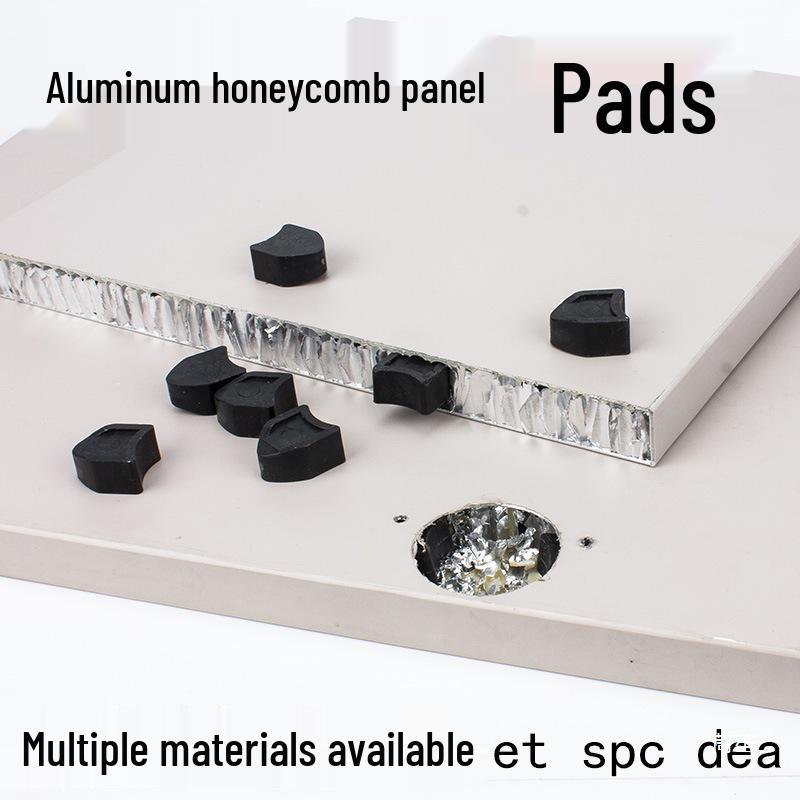 Aluminum Honeycomb Panel Hinge Shim Set: 10mm Thick with Expanding Pliers, Angle Bracket, Plastic Gasket, PET SPC Board.