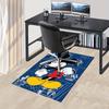 Office Rug Mickey Mouse, Cartoon theme 3D Printed Anti-Slip Rug-Machine Washable for Living Room