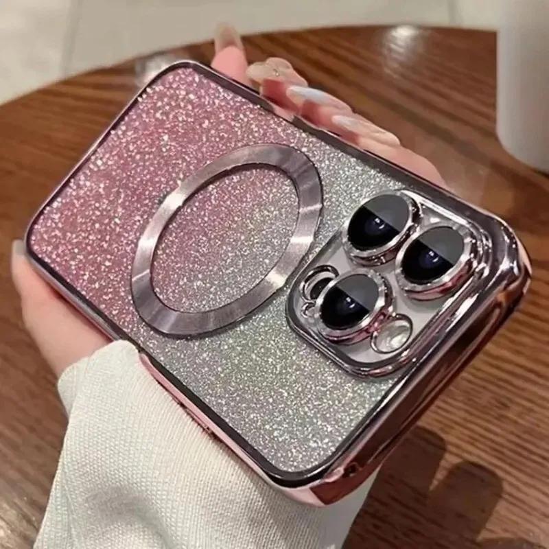 Для Motorola Moto E32 E22i E13 G13 G23 G73 G72 G62 G60S G84 E61 Edge 20 30 E7 Power Plus G22 E20 Чехол для телефона Роскошная блестящая крышка