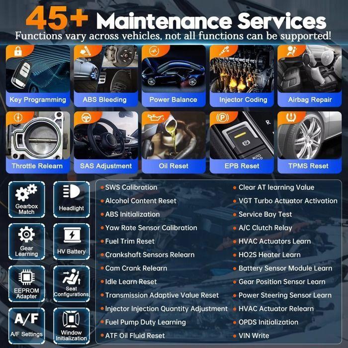 Outil de Diagnostic automobile - BAZARLAND30 - D9S - Écran 9,7 pouces - WiFi - Compatible BMW et 10 000 modèles