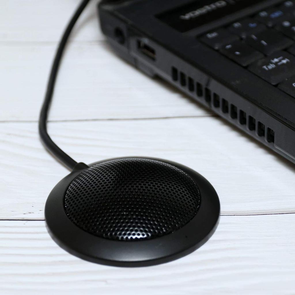 MIYOSHI MCO USB цифровой микрофон плоский всенаправленный тип черный UMF-03/BK