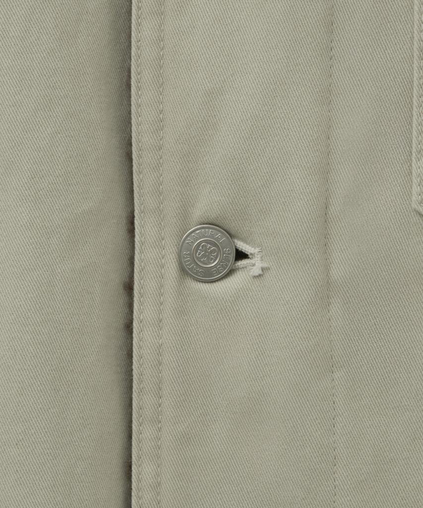 Satur Marron Trucker Jacket Cream