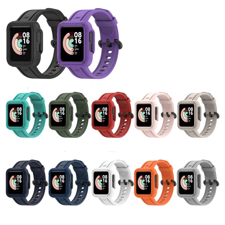 Силиконовый ремешок для часов Xiaomi Redmi Watch 2 Lite, однотонный