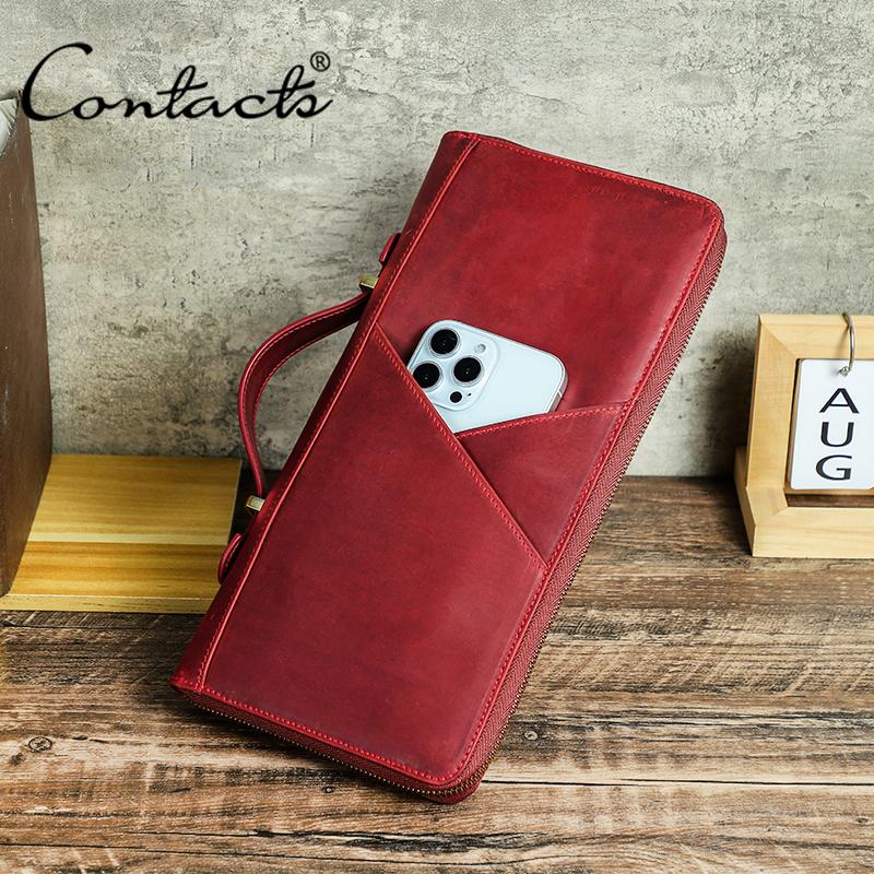 Обложка для паспорта CONTACT Держатель для карт Отсек для ручки Семейная дорожная сумка для паспорта