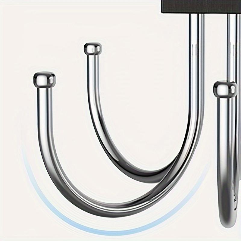 Вешалка для ремня, экономящая место, вращающиеся крючки для вешалок, вешалка для одежды на 6 крючков, органайзер для бюстгальтеров, вешалка для шарфов, вешалка для шкафа