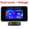 5 in 1 Car Truck 12v/24v LCD Digital Oil Pressure Gauge/Volt Voltmeter /Water Temperature Gauge/Fuel Gauge /Tachometer