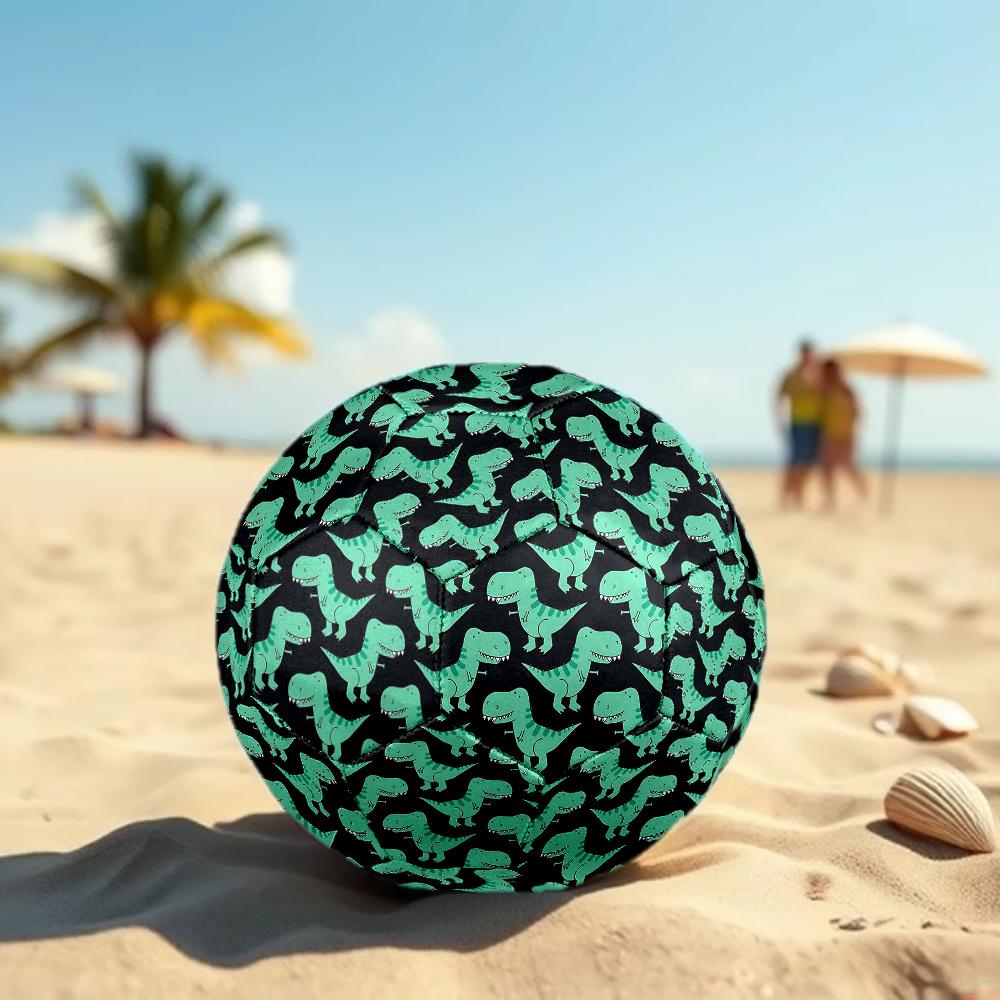 1PC Dinosaur Soccer Ball Size 5 Football Machine Sewn Indoor/Outdoor Universal Football Gift W48