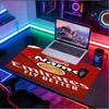Custom Name Personalized football team Pattern Mousepad, Laptop PC Desk Mat, Decorative Desk Mat for Home Keyboard Pad Gift