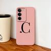 Для Realme C71 C61 C51 C51S Чехол Простой Сердце Буква Задняя Крышка Для Realme C 71 Полная Защита Мягкий Жидкий Силикон Чехлы для Телефона