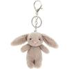 2026 Cute Soft Bunny Plush Keychain Long Ear Rabbit Bag Charm Pendant for Purse Backpack Kids Gift