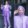 German Raincoat and Rain Pants Set for Women, Farmer's Workwear, Two-Piece Full-Body Storm-Proof Set for Adults, Women's Model