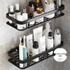 Space Aluminum Wall-Mounted Bathroom Storage Shelf
