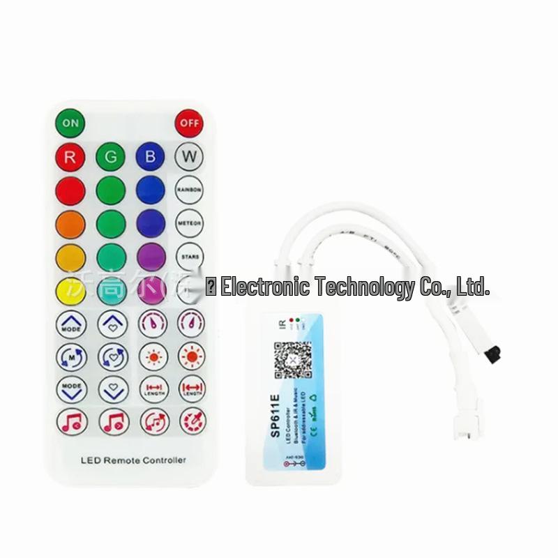 Bluetooth LED-контроллер SP611E с функцией Dream Color и ИК-пультом на 38 клавиш