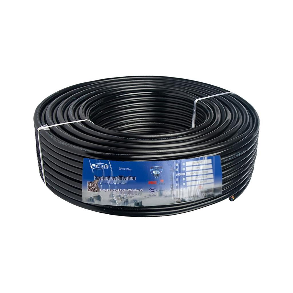 Экранированный сигнальный кабель RVVP - 2345 жил, 0,5/0,75/1 кв.мм, Чистая медь, Огнестойкий и пожаробезопасный кабель управления