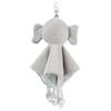 Cartoon Rabbit Elephants Unicorns Plush Toy Soft Stuffed Baby Toy Infant Animal White Bunny Soothe Appease Towel Comforting Blankie Toy with Rattle