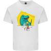 TRex Wrestling a Skeleton Dinosaurs Skull Unisexs Light Cotton TShirt