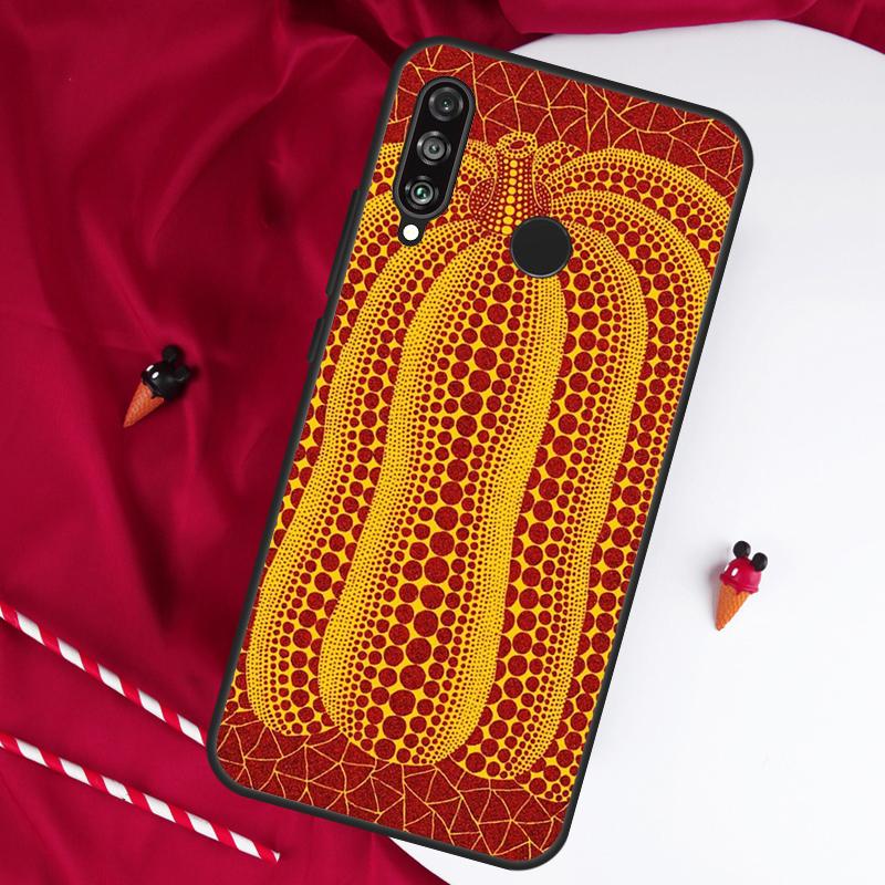 Yayoi Kusama Pumpkin Art For Huawei Nova Y61 Y91 Y90 Y70 Y60 Y72 12s 12i 11i 7i 8i 9 10 SE P60 Pro P30 P40 Lite Case