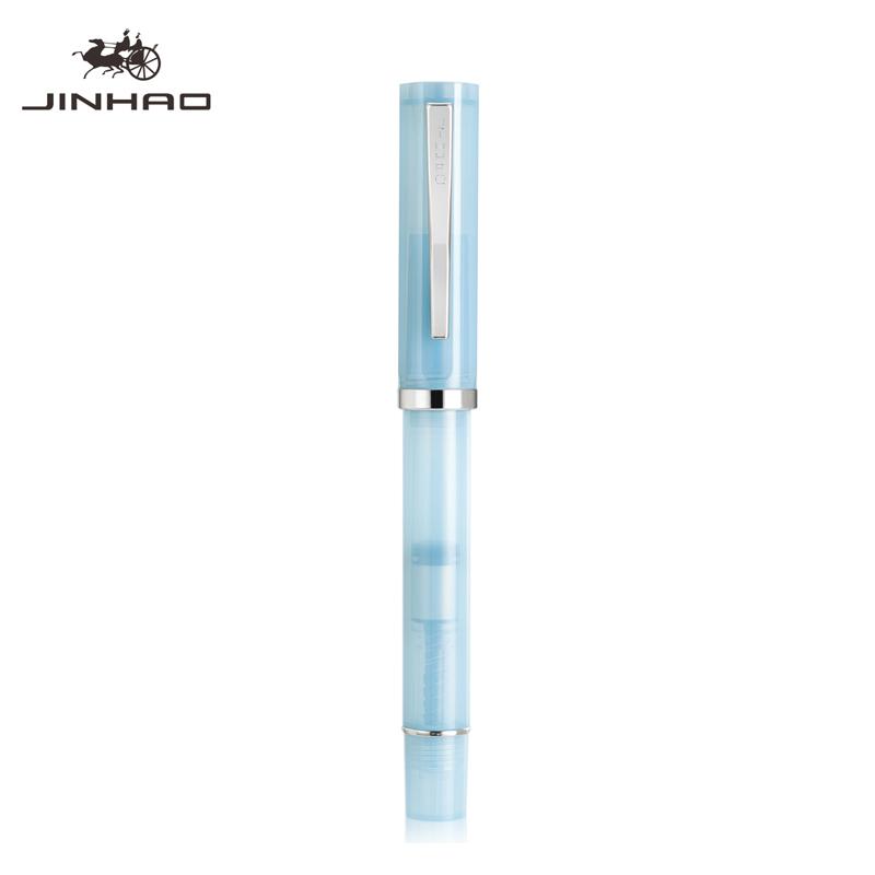Перьевая ручка JINHAO 58D 6 цветов F EF перо Чернильная ручка Пишущая ручка для каллиграфии PK HONGDIAN MAJOHN Канцелярские товары Школьные офисные принадлежности