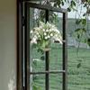 Hanging Art Crafts Acrylic Window Sun Catchers Stained Glass Hanging Lily Of Valley Suncatchers Garden Wind Chime