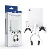 PS5 Wall Mount Bracket & Charging Cable Set for Console