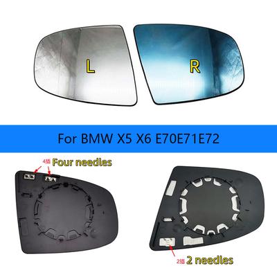 Левое/Правое Боковое Зеркальное Стекло с Подогревом для BMW X5 X6 E70E71E72 зеркало зеркало заднего вида стекло подогрев 2 ert 4 ert