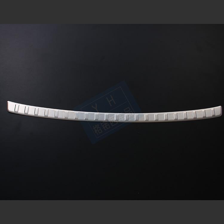 Stainless Steel Rear Guard Plate Trim for 16 Qashqai Models