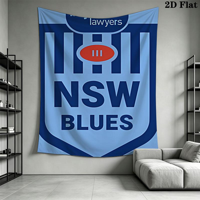 Coat of Arms of New South Wales Pattern Home Decor Tapestry, Wall Hanging, Decorative RV Wall Cloth.MGT0918583