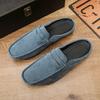Fashion Summer New Casual Single Shoes with Soft Soles Fashionable Comfortable for Walking Not Tiring Simple Versatile Men's Flat Shoes