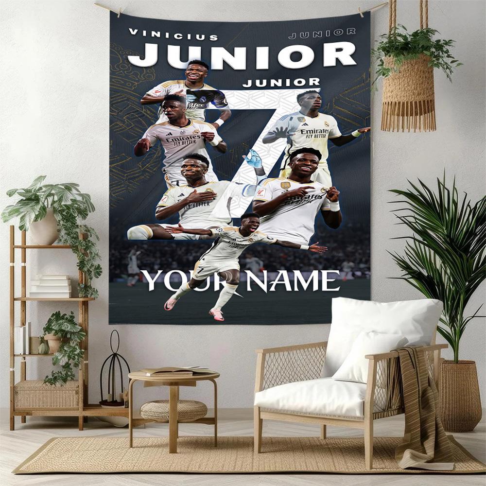 Vinicius Custom Your Name Wall Decor Tapestry Art For Pet Memorial Birthdaywedding Party Backdrop Family Gift