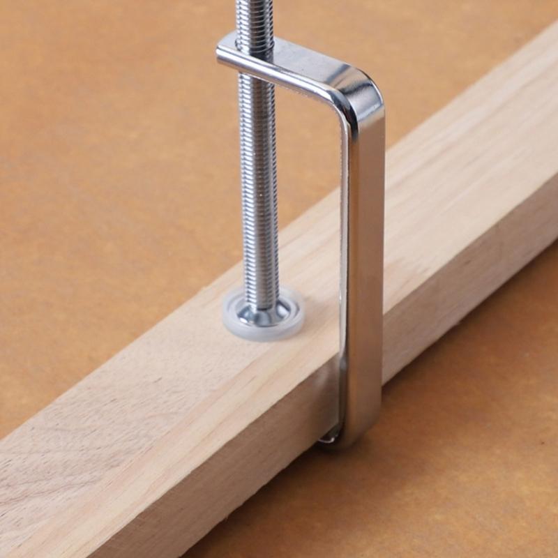 Convenient CClip GClamp for Multiple Uses Stable Clamping Force Woodworking Tool for Securing and Organizing