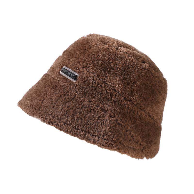 Плюшевая толстая рыболовная шапка осень-зима защита ушей теплая шапка женская плоская верхняя часть шапка для бассейна