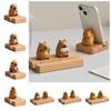 PVC Doll Capybara Mobile Phone Stand Support Capybara Cell Phone Bracket  Phone Accessories