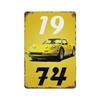 Vintage Car Decoration 80s GTI Sports Classic Car Metal Tin Sign Plaque Garage Man Cave Living Room Home Wall Art 8x12 Inch