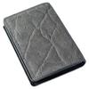 Business Card Holder Elephant Leather Elephant Leather Made In Japan Genuine Leather Business Card Case Career Change Men's (Gray)