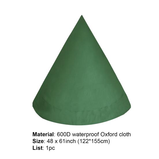 Водонепроницаемый чехол для фонтана, складная ткань Оксфорд, ветрозащитный, анти-УФ-защитный чехол для сада