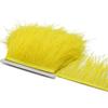 Colorful 8-10 CM 1/5/10 Meter Ostrich Feathers Trim Plumes Ribbon For DIY Wedding Dress Decoration Crafts Accessories Party Clothing