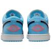 Кроссовки Air Jordan 1 Low Blue Chill Мужские Парусный цвет Hot-Lava Blue-Void 553558-149