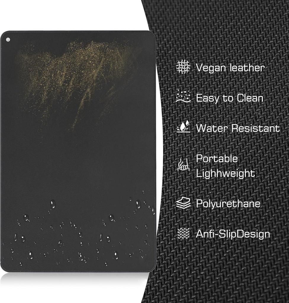 Grounding Mat for Feet 3MM Thickened Earthing Pad Improve Sleep Pain Relief Inflammation Reduce Anxiety for Working