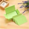 100pcs Memo Paper Cards Solid Color Small Rectangle Paper Memo Pad Message Paper School Office Supplies