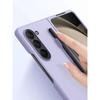 Ультратонкий чехол для телефона Samsung Galaxy Z Fold 7 6 5 4 3 со слотом для стилуса, подставкой, пластиковый складной противоударный защитный жесткий чехол