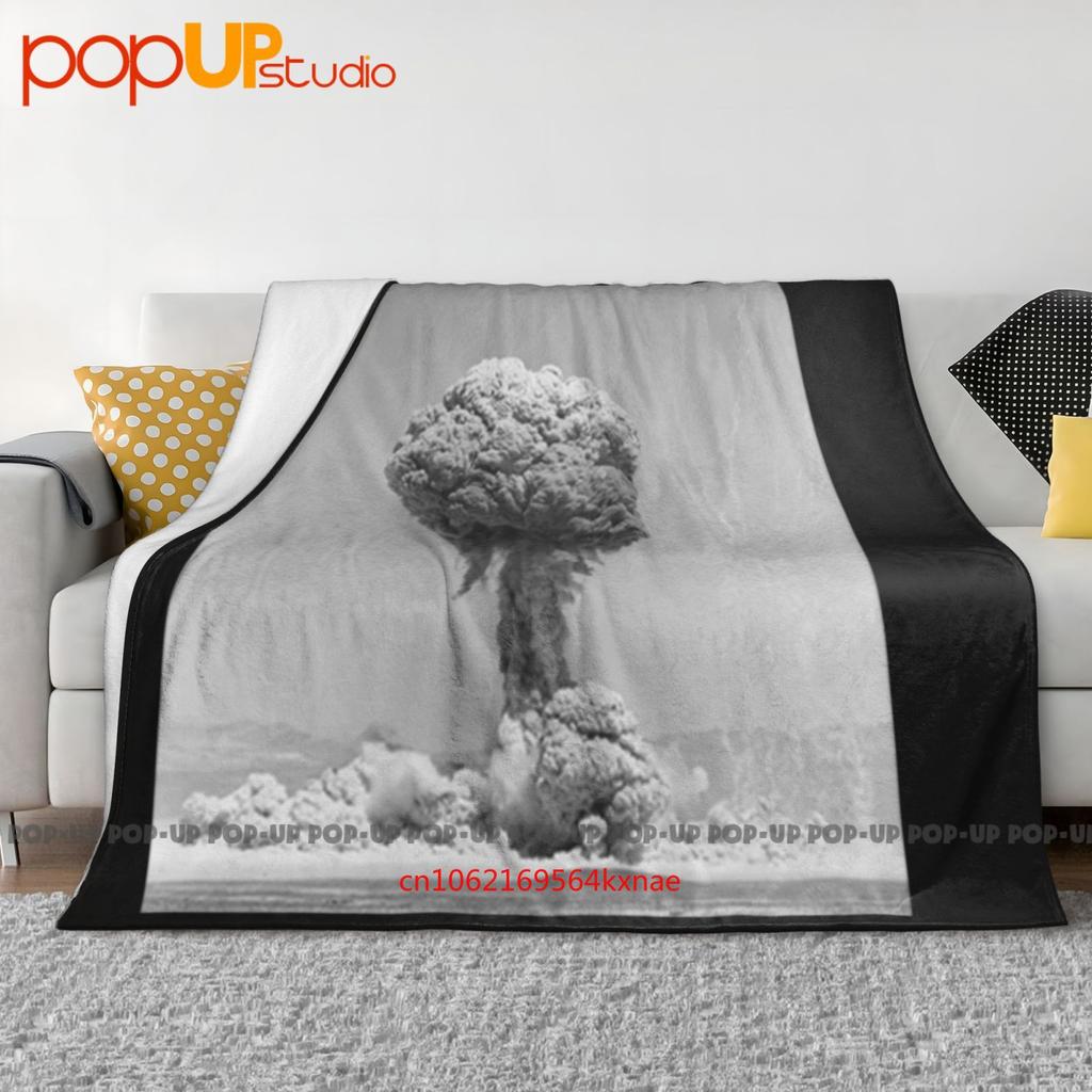 Atomic Bom Test 1948 Nuclear Explosion Ultra-Soft Blanket Quilt Winter Sofa Cover Bed Covers