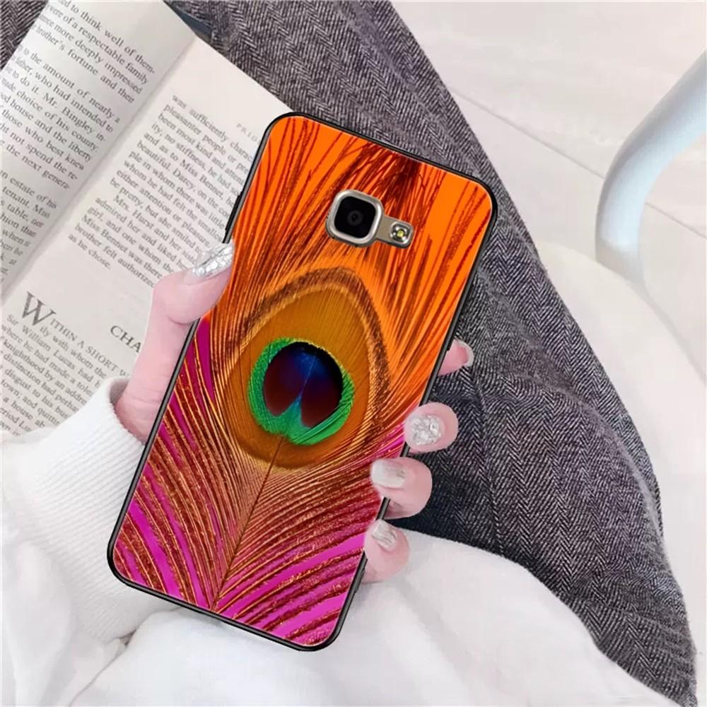 Чехол для телефона с павлиньими перьями для Samsung A 10 11 12 13 20 21 22 30 31 32 40 51 52 53 70 71 72 73 91 13 shell