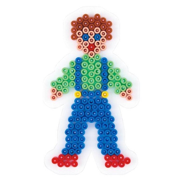 Hama - Plaque Garcon pour perles standard (Ø5 mm)