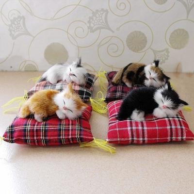 Имитация кошки, кукла, украшение, тканевая подушка, кошка, детский подарок, украшение автомобиля, креативный подарок, подарок на день рождения