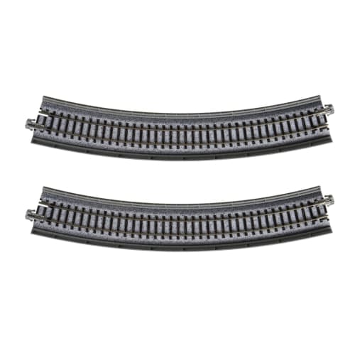 KATO N Gauge Single-Track Elevated Curved Track R381-30 (2 Tracks) 20-540 Model Railroad Supplies